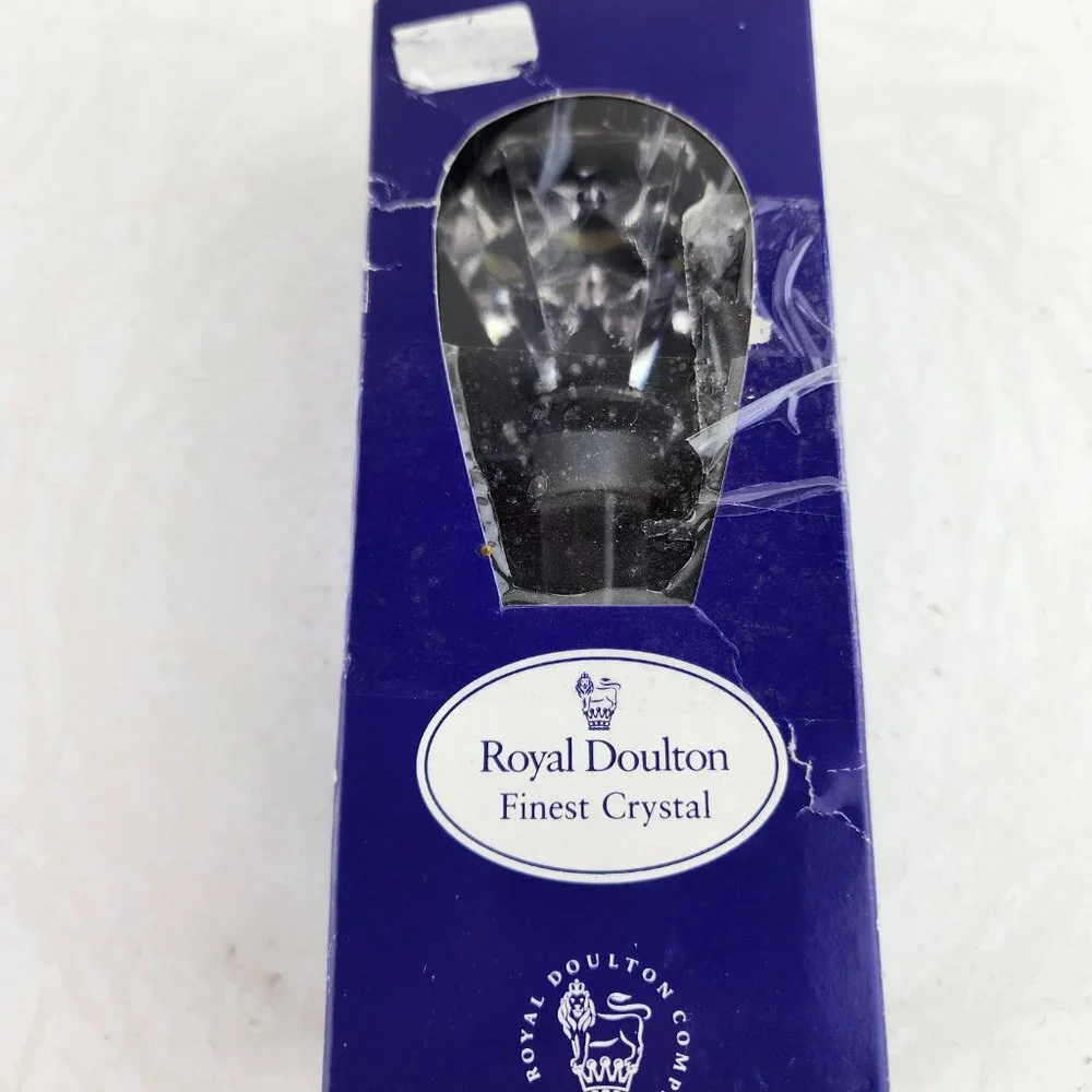 Royal Doulton Finest Crystal Star Bottlestop Austria